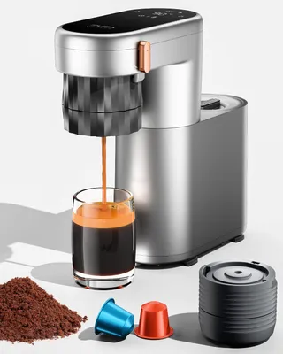 Espressomaschine 20 bar, 2-in-1, tragbar, 180 ml, 1200 W