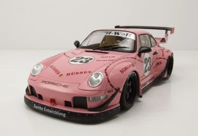 Produktbild von Solido 421186414 Porsche RWB RAUH-Welt Bodykit #23 Pink Pig 2020 pink 1:18