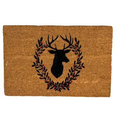 Image de Home Elements Paillasson Cerf 40 x 60 cm