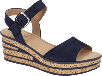 Produktbild von Gabor 44.651 Damen Sandalette - Riemchen Sandalen blau Elegant NEU
