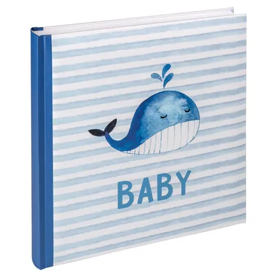 Produktbild von Walther , UK-183-L , Babyalbum Sam, 28X30,5 cm, blau
