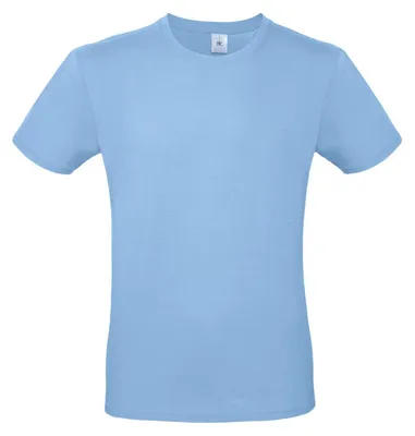 Image de T-shirt homme B&C #E150 FK133 (M) (bleu ciel)