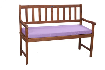Obrázok produktu pre Vankúš na lavicu 160x50x7cm fialová| Pena na sedenie| Obal na vankúš| Vodotesný vankúš| Vankúš na záhradný nábytok| Dekoraèný vankúš