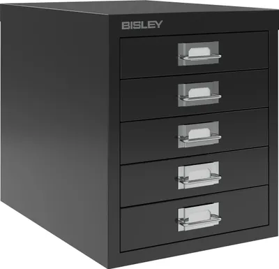 Produktbild von Bisley MultiDrawer Schubladenschrank - Farbe: Schwarz