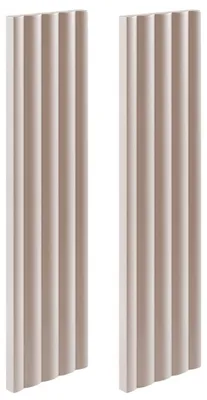 Zdjęcie produktu dla Rodan Panele Boczne do Szafki z Lustrem 14 cm - Kaszmir - MDF - Zestaw 2 szt. - BELLO