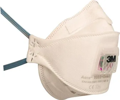 Produktbild von 3M Feinstaubmaske mit Ventil FFP2 Aura 9322+Gen3 10 St