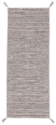 Produktbild von Flachgewebeteppich Kelim Azizi Läufer Beige 80x350 cm | Moderner Teppich für Wohn- und Schlafzimmer