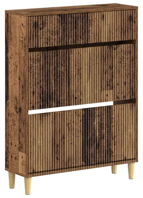 Productafbeelding van vidaXL schoenenkast ARNHEM, 78 x 24 x 103 cm, houtvezel, gerecycled hout