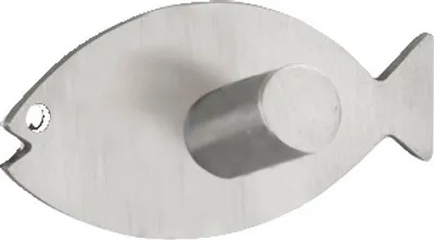 Produktbild von Wandhaken Fisch Edelstahl 2er Set