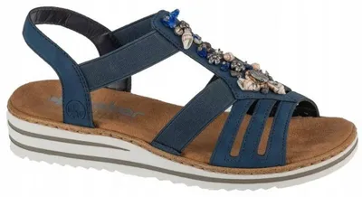 Immagine prodotto di Rieker - Sandali da donna PP5721 (39,5 EU) (blu navy scuro)
