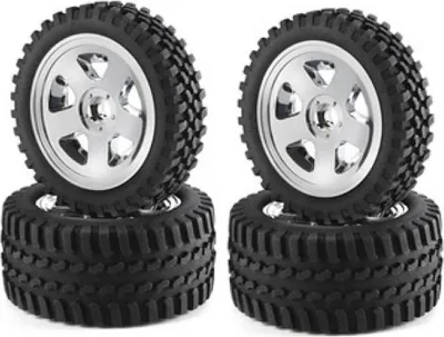 Produktbild von 500900049 - 1:10 Räder (2) Truggy schwarz