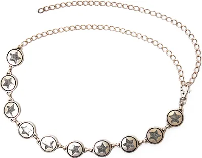Produktbild von Kettengürtel Aphrodite mit Sternen und Sternchen von collezione alessandro
