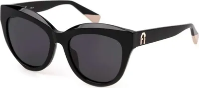 Produktbild von Furla SFU780 BLACK/GREY 54/18/140 Uni Sonnenbrillen