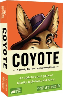 Produktbild von Asmodee Coyote, Kartenspiel, Party, 10 Jahr(e), 10 min