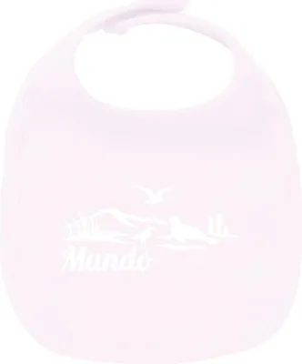 Produktbild von Huuraa Unisex Babylatz Mandø Dänemark Geschenk Babypink  Baumwolle Mandø Mitbringsel