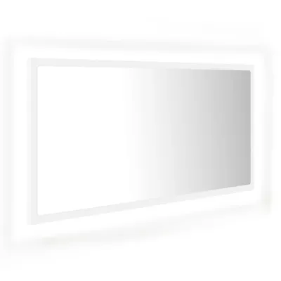 Obrázek produktu pro vidaXL LED koupelnové zrcadlo bílé 90x8,5x37 cm akrylové