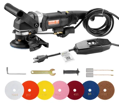Produktbild von Betonpoliergerät - Marmorpoliergerät - Poliergerät - Poliermaschine - 4-Zoll-Scheibe