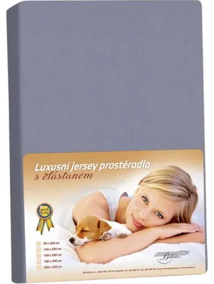 Imagen del producto de Jersey LUX - 180x200 cm - Gris