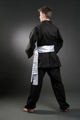 Produktbild von Orkan Kung Fu Anzug schwarz 140