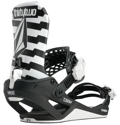 Produktbild von THIRTYTWO Snowboard Bindung T32M Volcom Fase Volcom volcom black/white L (44,5-48)