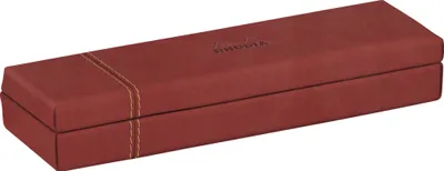 Produktbild von Rhodia Rhodiarama, Stiftebox aus Kunstleder, 21x5,5x3cm - Nacarat 194512C