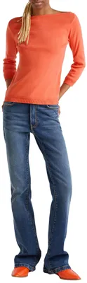 Image de Chemise United Colors of Benetton, modèle M/M, couleur orange, taille XS
