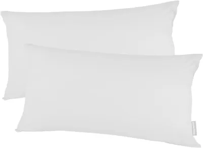 Obrázek produktu pro Sada dvou povlaků na polštáře Soft Wonder, rozměr 40x80 cm (bílá barva)