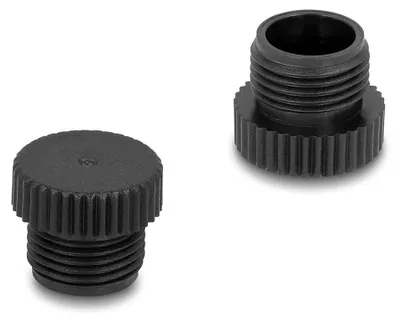 Productafbeelding van Beschermkap M12-connector, schroefbaar, IP67, kunststof, zwart