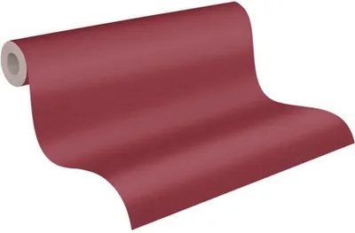 Obrázek produktu pro Unyqoos® – vysoce kvalitní červená netkaná tapeta s jemnou strukturou pro elegantní vzhled