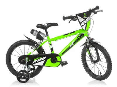 Produktbild von DINO Bikes - Kinderfahrrad 16" grün