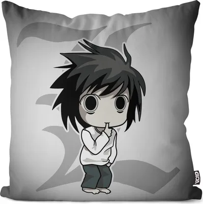 Produktbild von VOID L note death Kissenbezug Kissenhülle Outdoor Indoor Notizbuch Anime Manga Yagami
