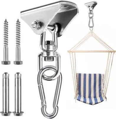 Produktbild von Deckenhaken für Schaukel, 360° drehbar, stabil, 1 Stück