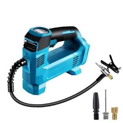 Produktbild von Elektrische Luftpumpe, Luftabgabemenge: 12 Liter/Min, Maximaler Luftdruck: 830 kPa (120 PSI), Batterietyp: Lithium-Ionen, Spannung: 18V, Nettogewicht: 1,1 kg