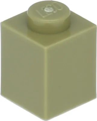 Produktbild von Lego® 1 Stück 3005 Stein Brick 1x1 Part Basic Steine 1 Olivgrün