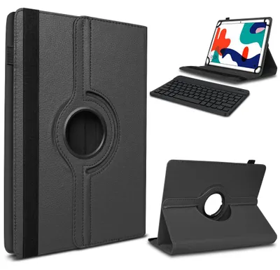 Produktbild von Tablet Schutz Hülle für Huawei MatePad Pro 10.8 Tastatur Tasche Bluetooth QWERTZFarbe 360 Uni:Schwarz