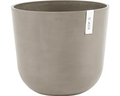 Obrázek produktu pro Výsadbový květináč Ecopots Oslo plastový Ø 35 cm V 30,5 cm hnědošedý