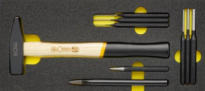 Produktbild von Elora Handschlagwerkzeugsatz, 9-teilig Modul ELORA-OMS-12