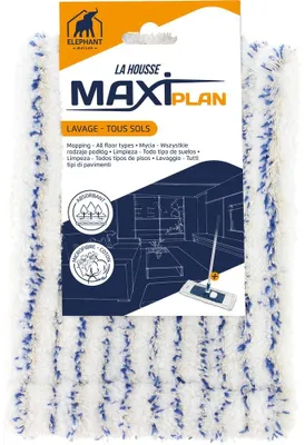 Produktbild von Maxiplan Nachfüllpackung Elefanten-Wischmoppbezug