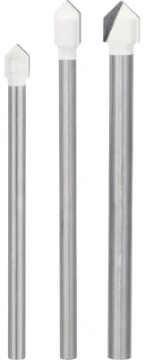 Zdjęcie produktu dla Zestaw wierteł ceramicznych CYL-9, 5,5 x 70; 6 x 80; 8 x 80 mm, 3 szt.
