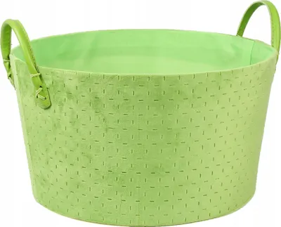 Obrázek produktu pro Košík na drobnosti s uchy, zelený, 21 cm