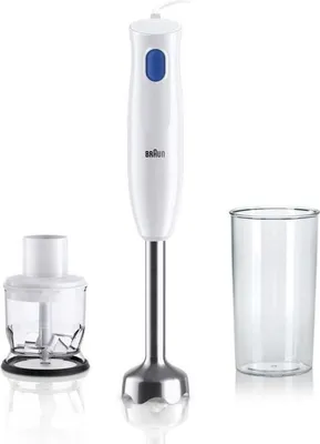 Image de Mixeur plongeant Braun MultiQuick MQ10.202M, 450 W, 1 vitesse, Blanc