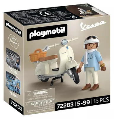 Image de PLAYMOBIL 72283 - Vespa 80 eme anniversaire - Classique
