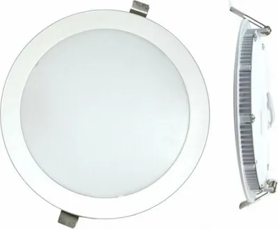 Obrázok produktu pre DownLight LED zapustené okrúhle 18W biele svetlo s povrchovou úpravou 6000K farba BIELA