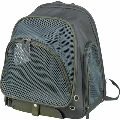 Produktbild von TRIXIE Rucksack Lyla - grau/blau - 34 × 22 × 42 cm