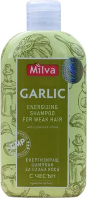 Obrázok produktu pre Milva energizujúci šampón cesnak 200ml