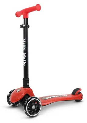 Immagine prodotto di Milly Mally Monopattino Sparky rosso con ruote LED