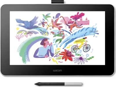 Produktbild von Wacom One 13, Verkabelt & Kabellos, 2540 lpi, 294 x 166 mm, USB, Stift