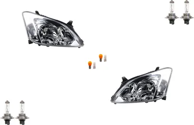 Produktbild von Scheinwerfer passend für Toyota Corolla E12 02-04 Leuchtmittel Set Li Re 8117002150 8115002150 8113002150 8111002150 Johns