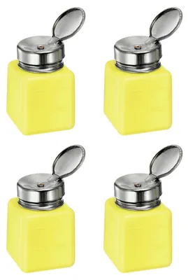 Immagine prodotto di Solidchoice - 4 flaconi dispenser per alcol, ideali per disinfettanti