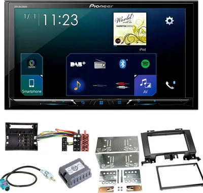 Produktbild von Pioneer SPH-DA230DAB CarPlay DAB+ Einbauset für Mercedes Sprinter W906 Crafter